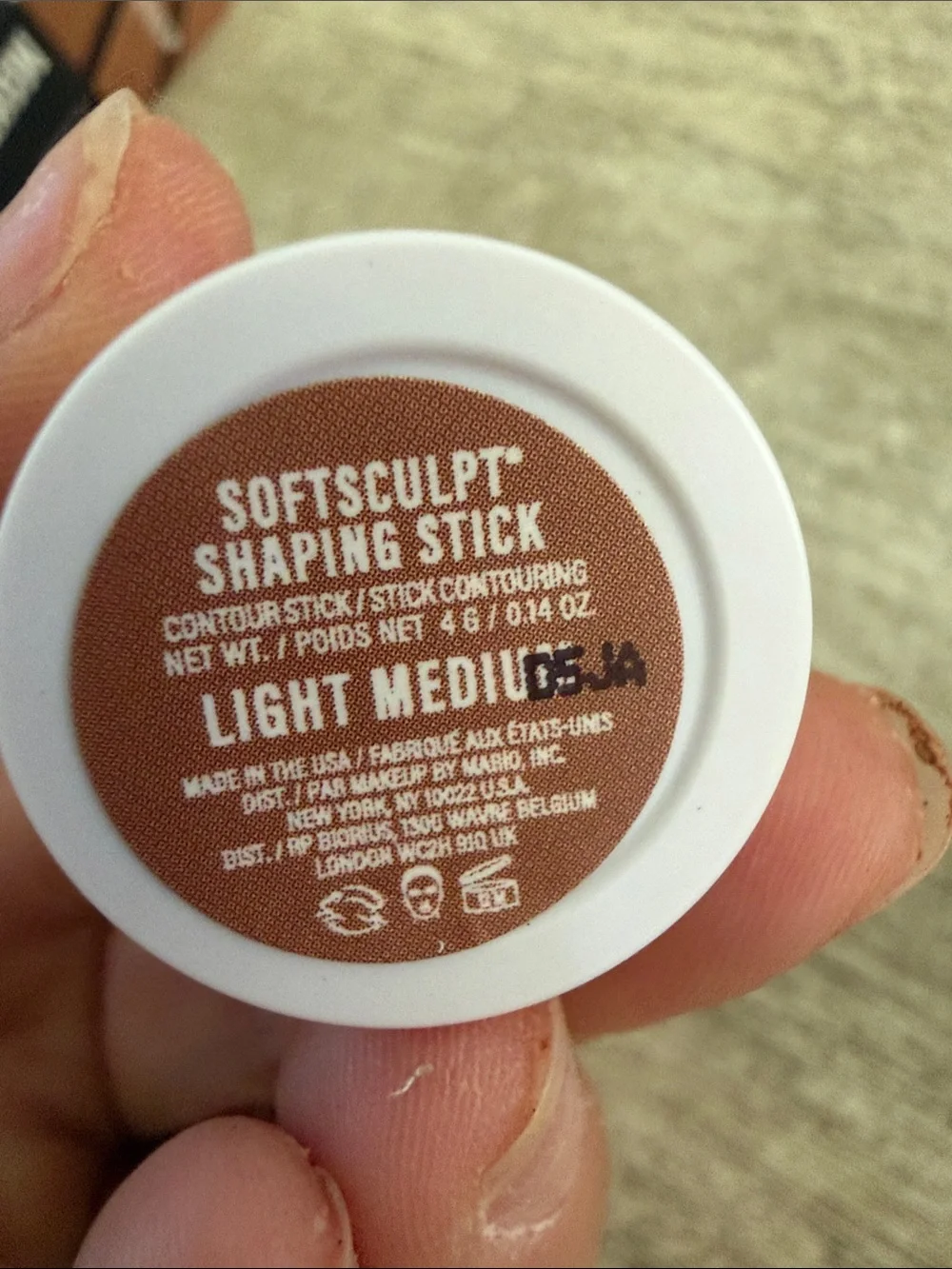 Makeup By Mario Soft Sculpt Shaping Stick mini - Light Medium Brown